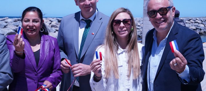 Caleta Los Corrales inaugura obras por más de $3.759 millones para fortalecer la pesca artesanal y el turismo