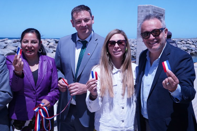 Caleta Los Corrales inaugura obras por más de $3.759 millones para fortalecer la pesca artesanal y el turismo