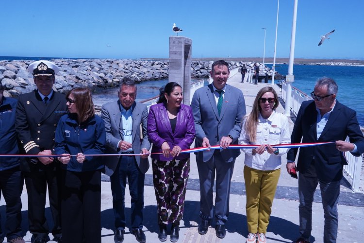 Caleta Los Corrales inaugura obras por más de $3.759 millones para fortalecer la pesca artesanal y el turismo
