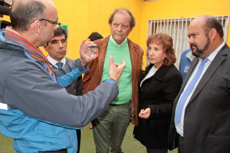 Autoridades fiscalizan en terreno la calidad del agua potable en Ovalle Autoridades fiscalizan en terreno la calidad del agua potable en Ovalle