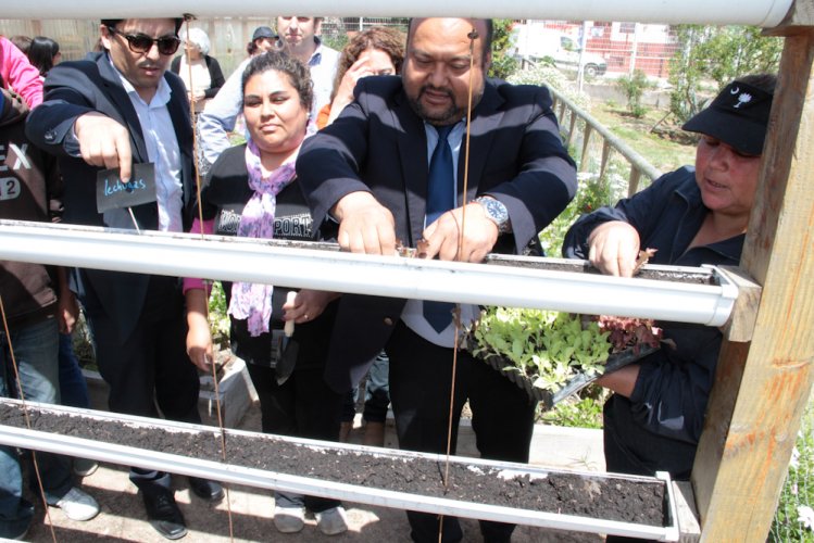 Campaña “3R que pueden cambiar el mundo” comienza con implementación de huerta comunitaria Campaña “3R que pueden cambiar el mundo” comienza con implementación de huerta comunitaria