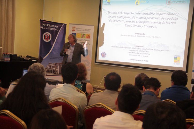 Presentan plataforma de pronóstico de caudales de cabecera para mejorar la gestión hídrica regional