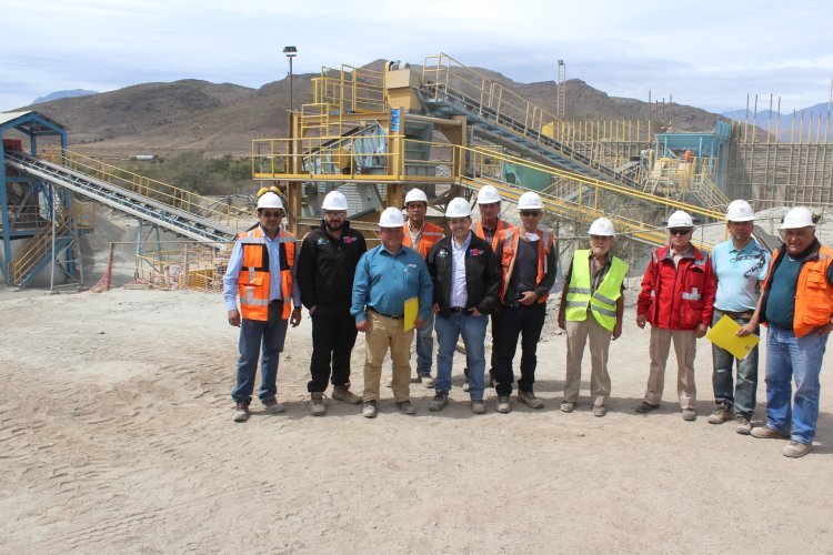 Planta minera La Barba de Combarbalá logra fortalecer trabajo de pequeños mineros de la región