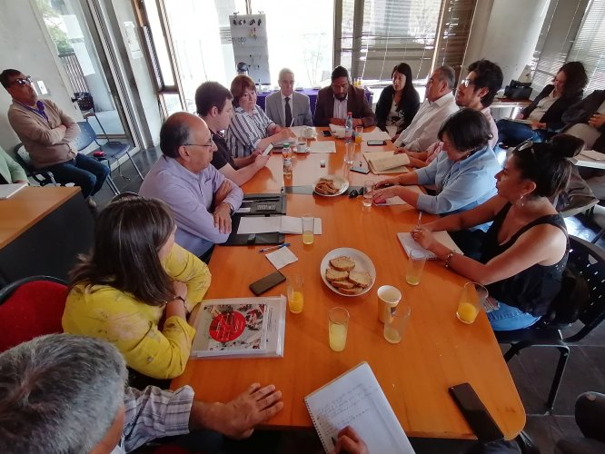 Consejeros regionales y vecinos de Tahuinco buscan finalizar el año 2020 construcción de soluciones sanitarias