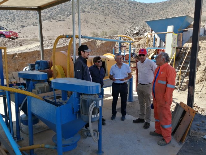 Dentro de un mes estará operativa Planta que beneficiará a más de 150 pequeños mineros de la comuna de Canela Dentro de un mes estará operativa Planta que beneficiará a más de 150 pequeños mineros de la comuna de Canela