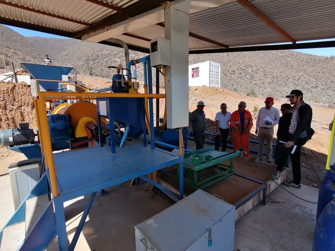 Dentro de un mes estará operativa Planta que beneficiará a más de 150 pequeños mineros de la comuna de Canela Dentro de un mes estará operativa Planta que beneficiará a más de 150 pequeños mineros de la comuna de Canela