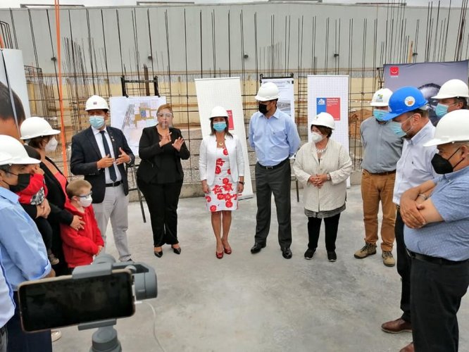 Avanza construcción del Centro de Estimulación Temprana para niños y niñas con Síndrome de Down en La Serena