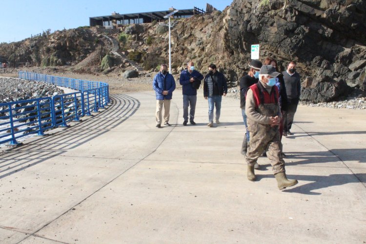 Proyectan pronta entrega de la nueva caleta de Puerto Manso en Canela