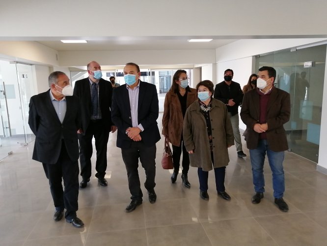 Consejeros recorren y esperan pronta apertura de moderno edificio de Enfermería y Psicología de la ULS Consejeros recorren y esperan pronta apertura de moderno edificio de Enfermería y Psicología de la ULS