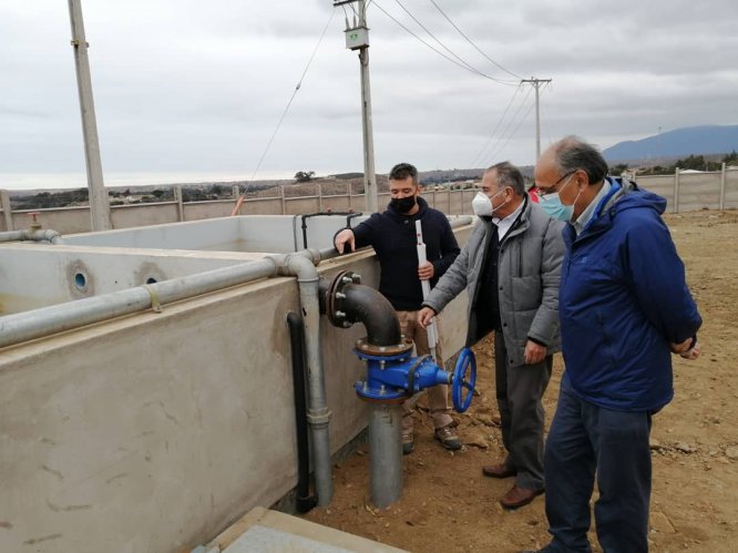 Concluyen obras de alcantarillado de Huentelauquén y próximamente serán entregadas a la comunidad