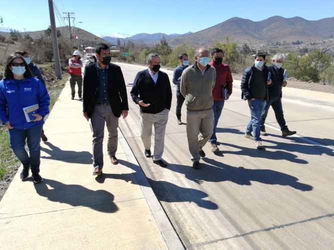 Camino Illapel-Cuz Cuz ya está terminado y proyectan obras para mejorar conexión con el futuro hospital