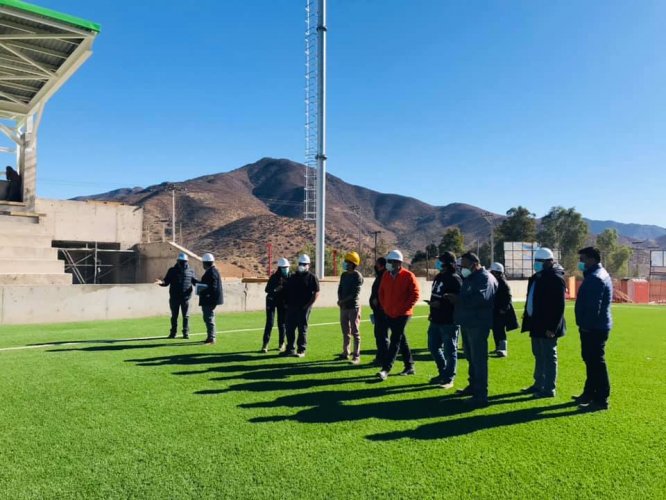 Gobierno Regional suplementa $186 millones para finalizar estadio de Chañaral Alto