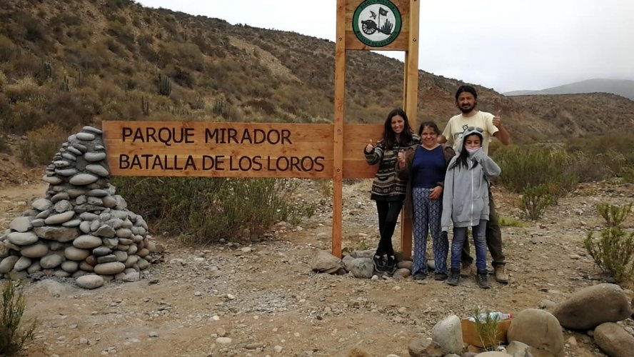 Comunidad de Islón busca recuperar el patrimonio y dar valor a la Quebrada Los Loros