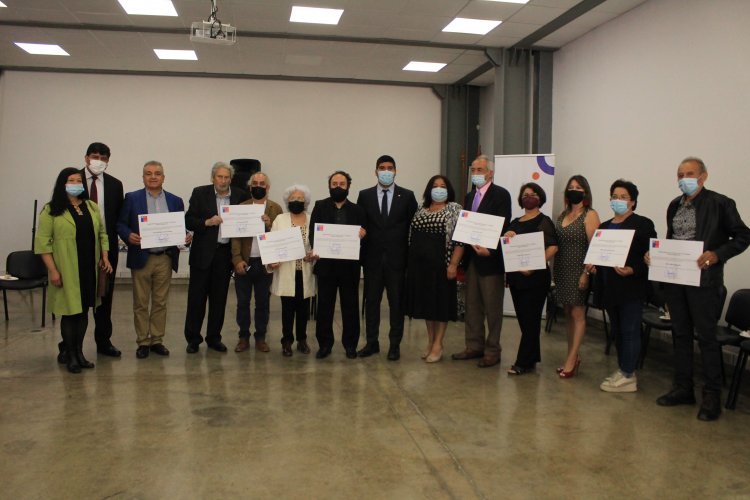Diez artistas fueron galardonados con el Premio Regional de las Culturas, las Artes y el Patrimonio Región de Coquimbo 2021