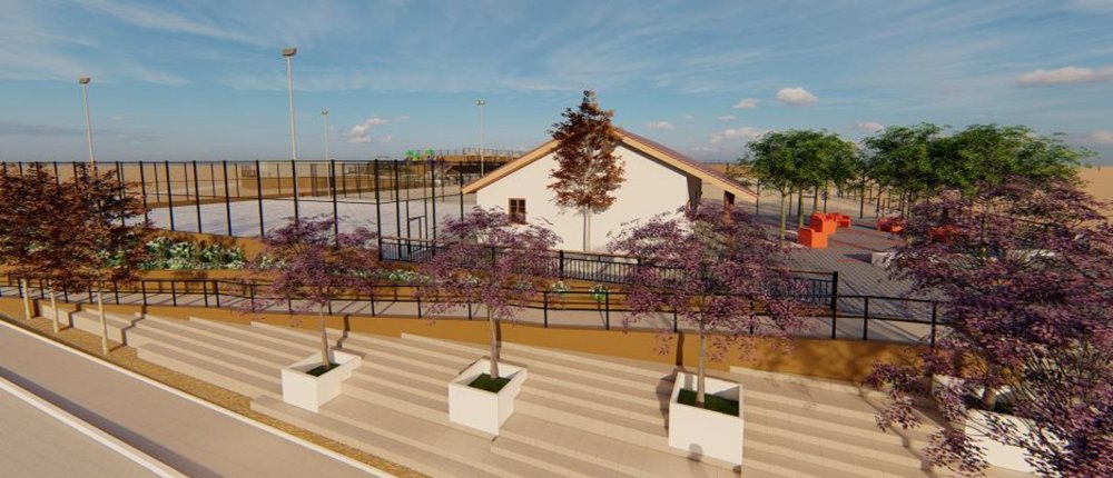 Localidad de El Chañar contará con nuevos espacios públicos para uso gratuito de la comunidad