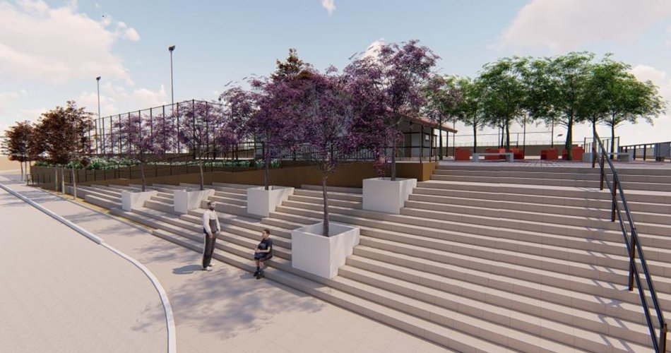 Localidad de El Chañar contará con nuevos espacios públicos para uso gratuito de la comunidad