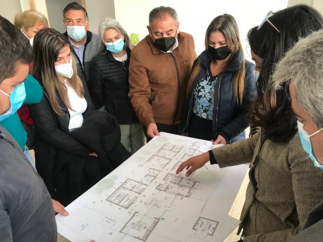 Avanza la construcción de la nueva Posta de Salud Rural de Caleta Los Hornos