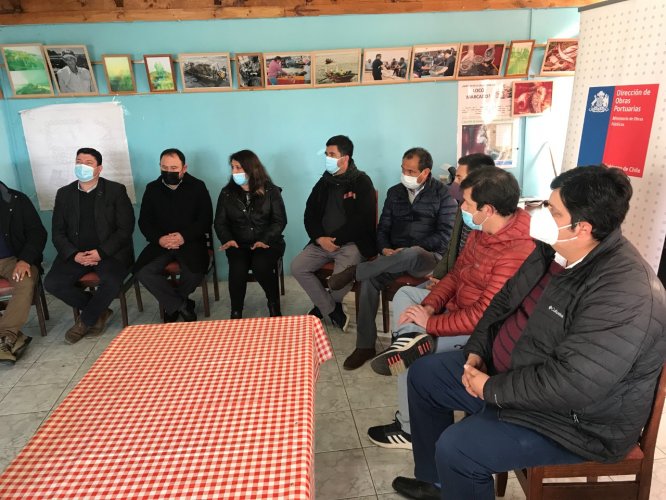 Pescadores de Caleta Las Conchas celebraron nuevo convenio de programación para mejoramiento de caletas artesanales