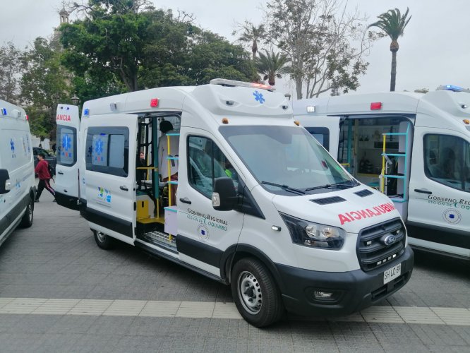 Nuevas ambulancias reforzarán sistema de salud primaria en Punitaqui, Monte Patria y Coquimbo