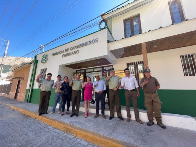 Nueva tenencia de Paihuano está en operaciones y se espera su inauguración