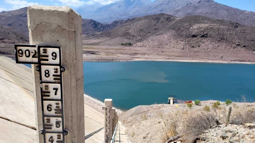 Sólo un 12% de agua embalsada posee la Región de Coquimbo