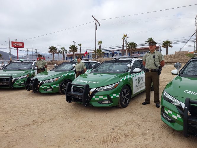 Gobierno Regional entrega 11 radiopatrullas a Carabineros para reforzar la seguridad en la región