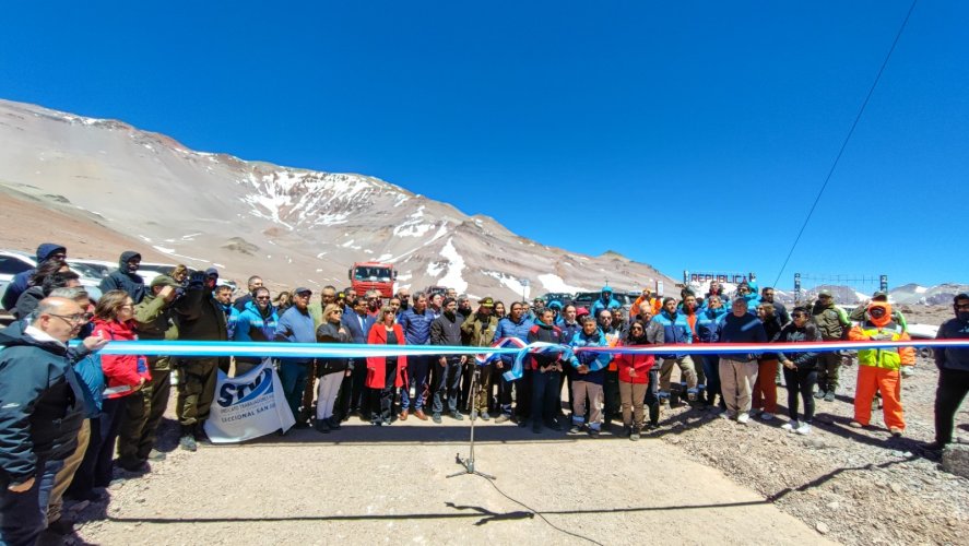 Anuncian pavimentación de ruta internacional para potenciar tránsito hacia el Paso Agua Negra