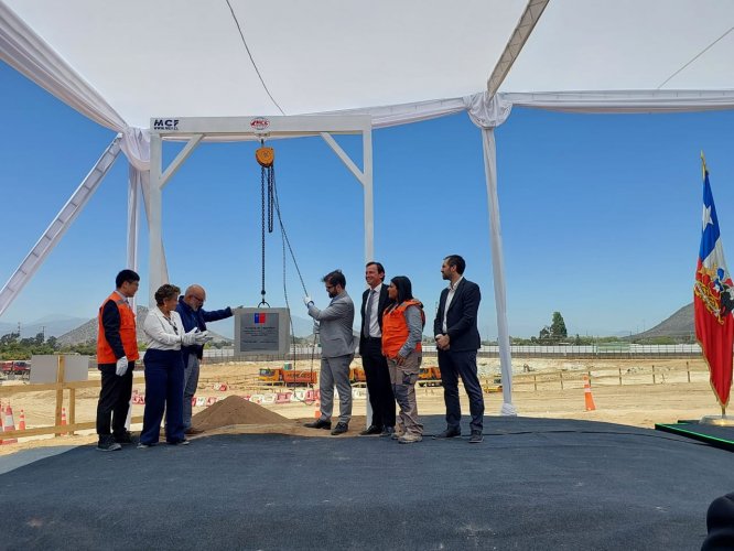 Presidente de la República, Gabriel Boric Font, encabeza ceremonia de primera piedra del nuevo Hospital de Coquimbo