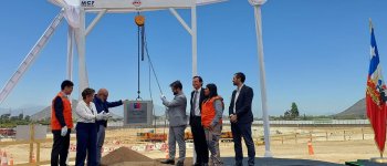 Presidente de la República, Gabriel Boric Font, encabeza ceremonia de primera piedra del nuevo Hospital de Coquimbo