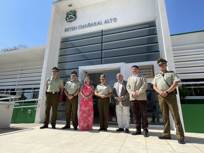 Retén de Carabineros en Chañaral Alto se encuentra operativo y beneficiará a cerca de 6.000 personas