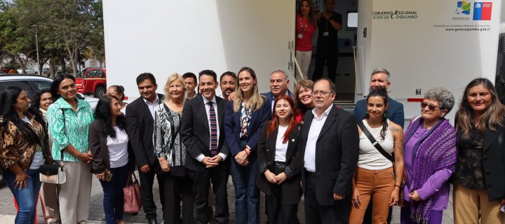 Nueva Clínica Dental Móvil permitirá mejorar la atención de salud en el sector rural de La Serena